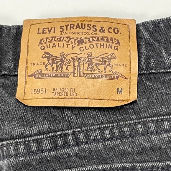 Levi’s 950 Vintage Orange Tab Relaxed Tapered Jeans Women 36 18Reg Cotton 15951 - Picture 10 of 10
